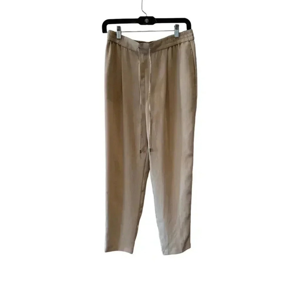 Zara Beige Lightweight Polyester Office Pant - Picture 2 of 3